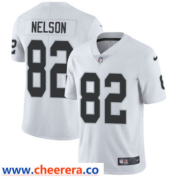 Nike Jordy Nelson Las Vegas Raiders white Vapor jersey