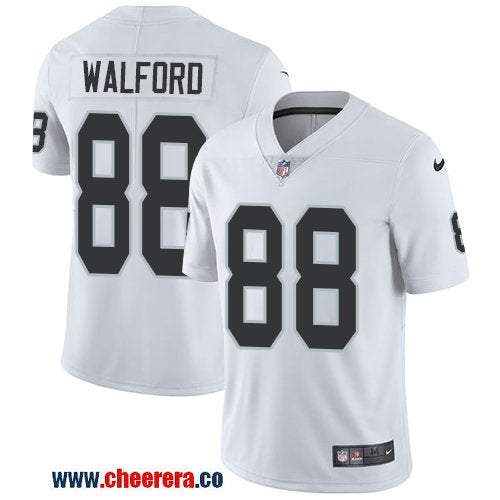 Nike Clive Walford Las Vegas Raiders white Vapor jersey