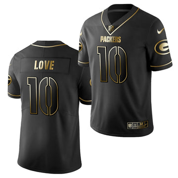 Nike Green Bay Packers black Vapor jersey