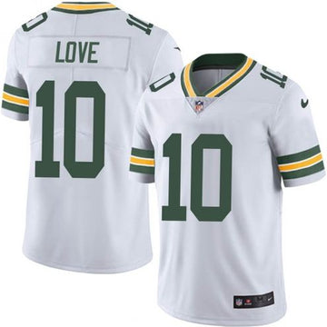 Nike Green Bay Packers white Vapor jersey