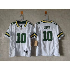 Nike Green Bay Packers white Vapor jersey