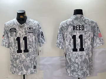 Nike Green Bay Packers camo Salute To Service jersey