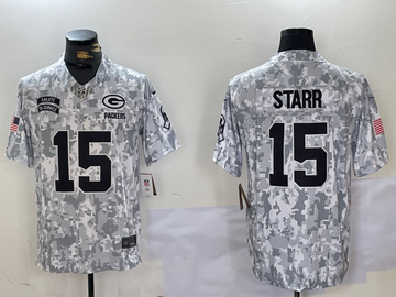 Nike Green Bay Packers camo Salute To Service jersey