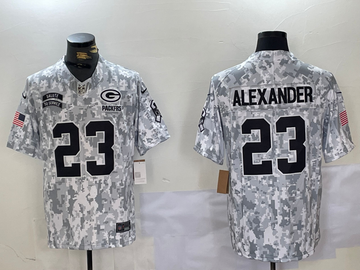 Nike Green Bay Packers camo Salute To Service jersey
