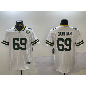 Nike Green Bay Packers white Vapor jersey