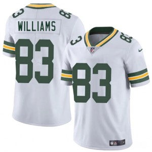 Nike Green Bay Packers white Vapor jersey