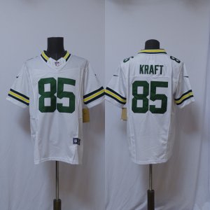 Nike Green Bay Packers white Vapor jersey