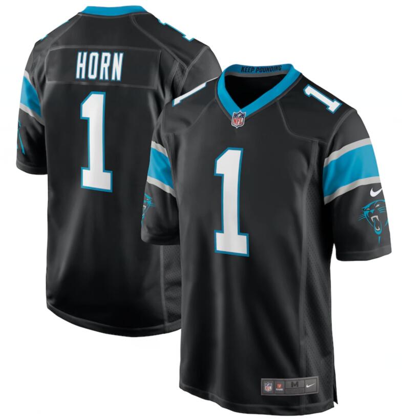 Nike Carolina Panthers black Vapor jersey