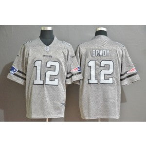 Nike New England Patriots gray Vapor jersey