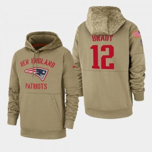Nike New England Patriots tan Salute To Service jersey