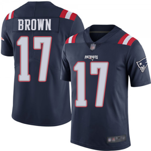 Nike New England Patriots brown Color Rush jersey