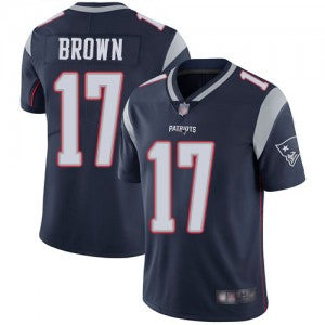 Nike New England Patriots brown Vapor jersey
