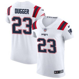 Nike New England Patriots white Vapor jersey