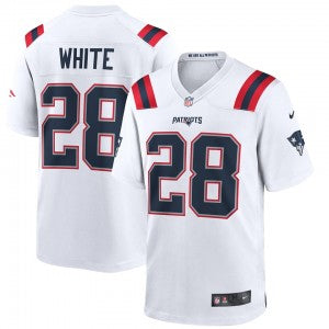 Nike New England Patriots white Vapor jersey