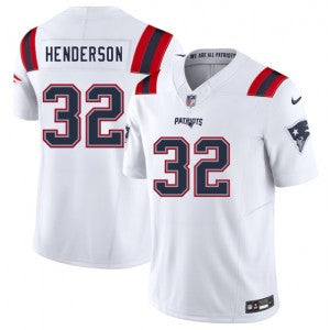 Nike New England Patriots white Vapor jersey