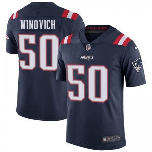 Nike New England Patriots navy Color Rush jersey