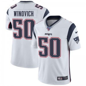 Nike New England Patriots white Limited jersey