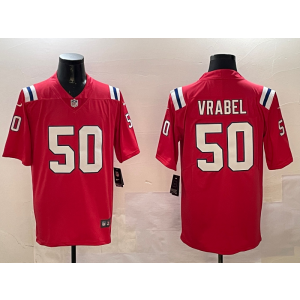 Nike New England Patriots red Vapor jersey
