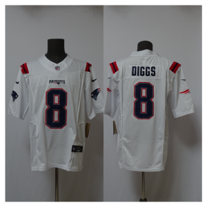 Nike New England Patriots white Vapor jersey