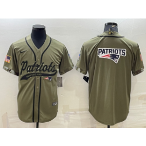 Nike Blank New England Patriots Salute To Service jersey
