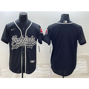 Nike Blank New England Patriots black Vapor jersey
