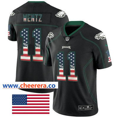 Nike Carson Wentz Philadelphia Eagles black Limited jersey