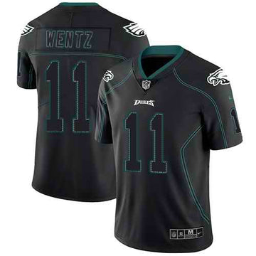 Nike Carson Wentz Philadelphia Eagles black Limited jersey