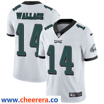 Nike Mike Wallace Philadelphia Eagles white Vapor jersey