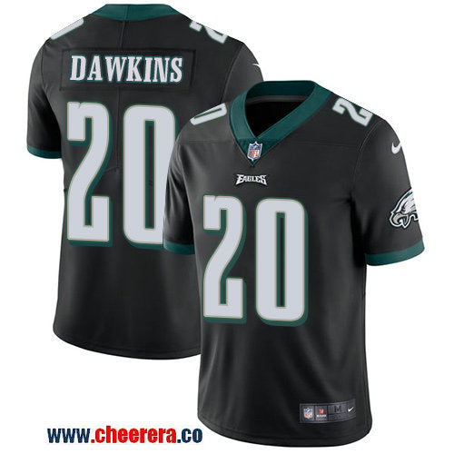 Nike Brian Dawkins Philadelphia Eagles black Vapor jersey