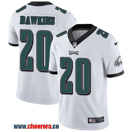 Nike Brian Dawkins Philadelphia Eagles white Vapor jersey