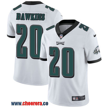 Nike Brian Dawkins Philadelphia Eagles white Vapor jersey