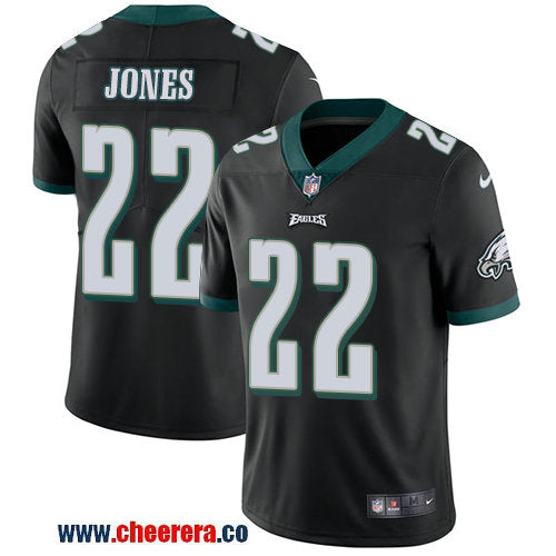 Nike Sidney Jones Philadelphia Eagles black Vapor jersey
