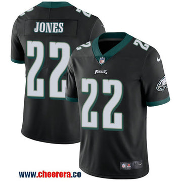 Nike Sidney Jones Philadelphia Eagles black Vapor jersey