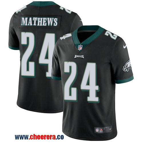 Nike Ryan Mathews Philadelphia Eagles black Vapor jersey