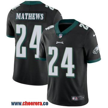 Nike Ryan Mathews Philadelphia Eagles black Vapor jersey