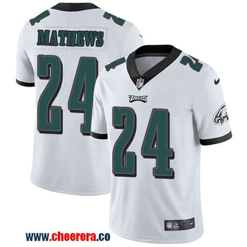 Nike Ryan Mathews Philadelphia Eagles white Vapor jersey