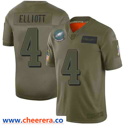 Nike Jake Elliott Philadelphia Eagles camo Salute To Service jersey