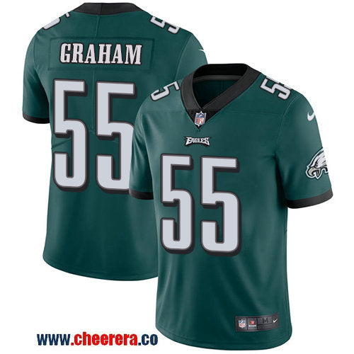 Nike Brandon Graham Philadelphia Eagles green Vapor jersey