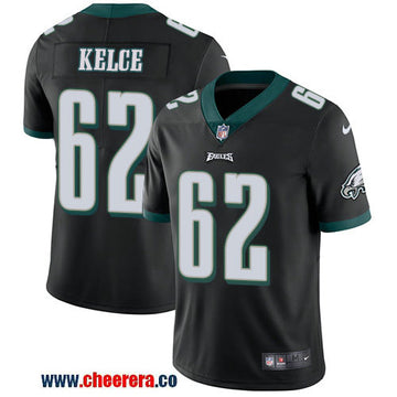 Nike Jason Kelce Philadelphia Eagles black Vapor jersey
