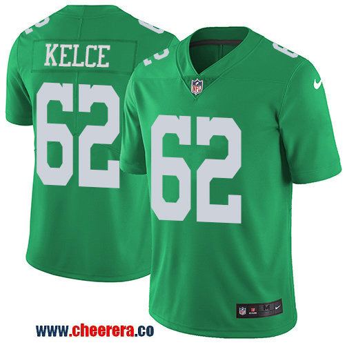Nike Jason Kelce Philadelphia Eagles green Limited jersey