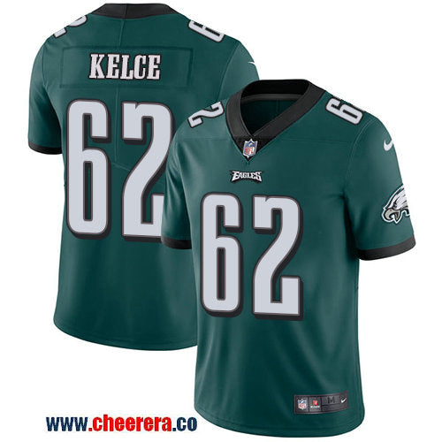 Nike Jason Kelce Philadelphia Eagles green Vapor jersey