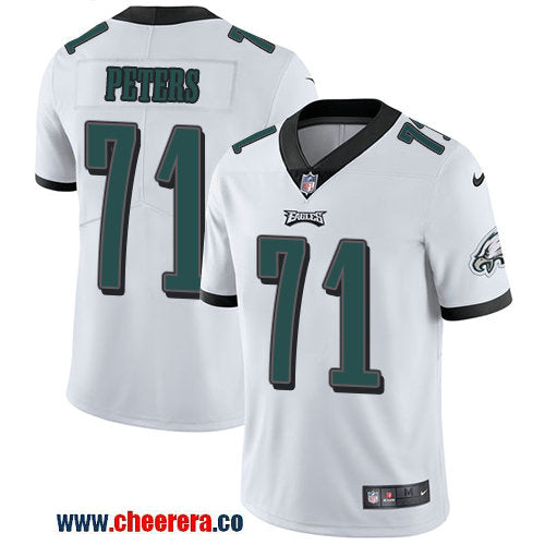 Nike Jason Peters Philadelphia Eagles white Vapor jersey