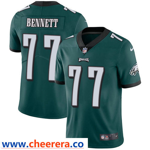 Nike Michael Bennett Philadelphia Eagles green Vapor jersey