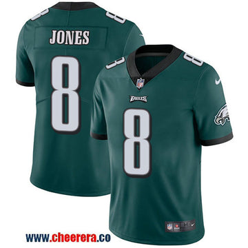 Nike Donnie Jones Philadelphia Eagles green Vapor jersey