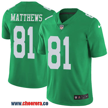 Nike Jordan Matthews Philadelphia Eagles green Limited jersey