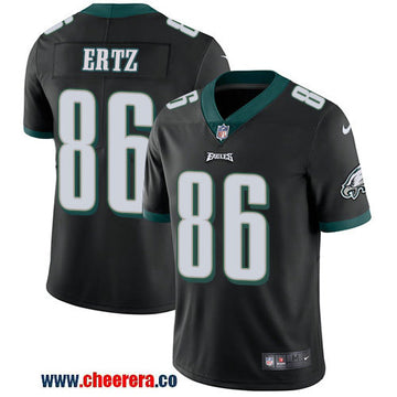 Nike Zach Ertz Philadelphia Eagles black Vapor jersey