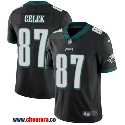 Nike Brent Celek Philadelphia Eagles black Vapor jersey