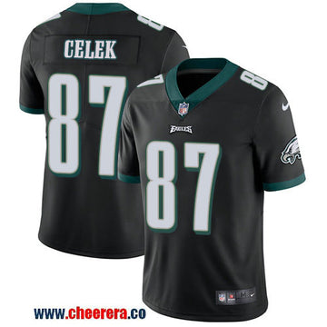 Nike Brent Celek Philadelphia Eagles black Vapor jersey