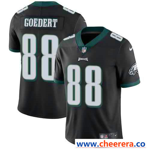 Nike Dallas Goedert Philadelphia Eagles black Vapor jersey