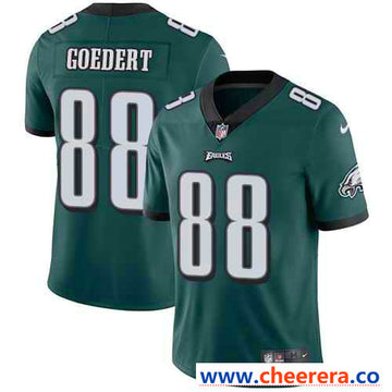 Nike Dallas Goedert Philadelphia Eagles green Vapor jersey